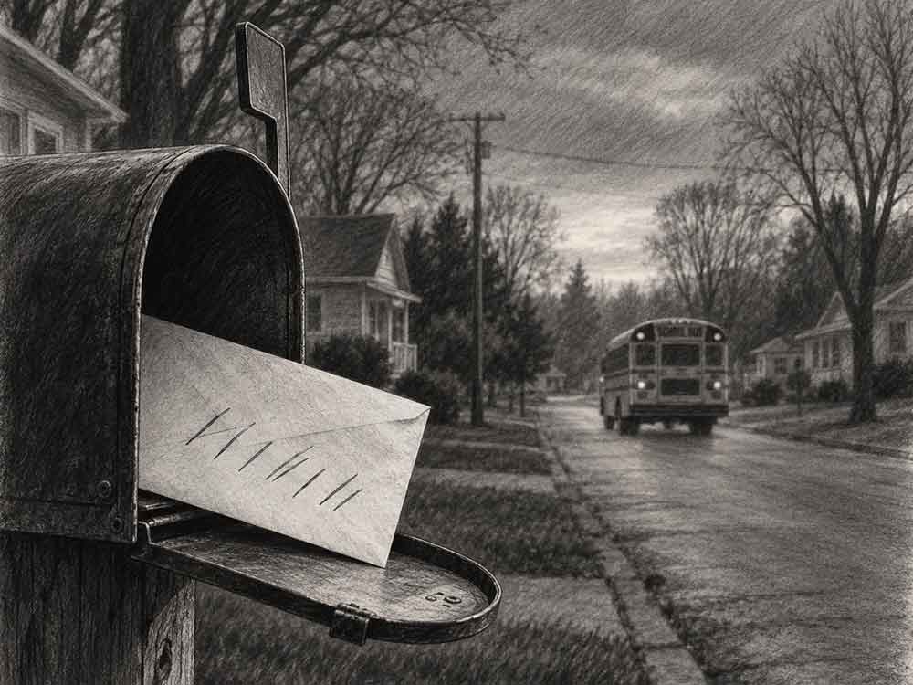 Les lettres qui n'auraient jamais dû arriver Circleville Ohio 1977